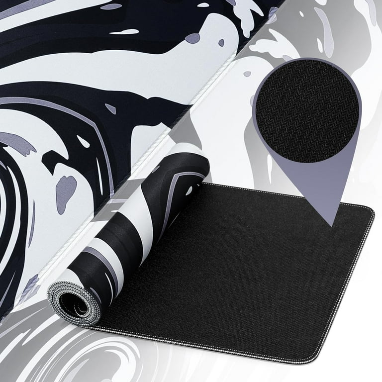 Mouse Pad Gaming Large Desk Pad (31.5 x 11.8 x0.12 inch) Washable