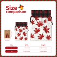 thumbnail image 2 of Color Matching Linen Bundle Mouth Gift Bag Can Be Used For Daily Small Items Maple Leaves Medium, 2 of 8