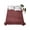 Red, variant on Twin XL Flat Sheet 66"x102", Abstract Red, Soft Lightweight Bedding Flat Sheets Only, Contemporary Minimalist Gradual Lines Brushed Microfiber Top Bed Sheet, Breathable StainResistant Bedsheets