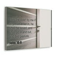thumbnail image 2 of Scripture Walls John 10:9 I Am The Door Bible Verse Canvas Christian Wall Art Ready to Hang Unframed, 2 of 18