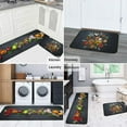 thumbnail image 6 of Artistic and Colorful Kitchen Rugs and Mats Set of 2, Spicy Art Non-Slip Backing Kitchen Rugs, Cooking Sets Low-Profile Washable Floor Mat for Home Kitchen Decor - 17x29 and 17x47 Inch, 6 of 6