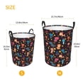 thumbnail image 3 of Picia Cute Animals Large Laundry Basket, Waterproof, Freestanding Laundry Hamper, Collapsible Tall Clothes Hamper with Extended Handles-, 3 of 8