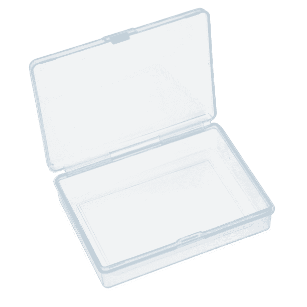Clear Box Storage Case for Organizing Professional Pedicure