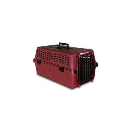 Petmate Deluxe Vari-Kennel Jr Medium Pet Carrier in Pomegranate