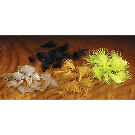 CDC Oiler Puffs - Natural Feathers For Fly Tying Emergers, Buoyant & Oily