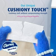 Charmin Toilet Paper Ultra Soft Cushiony Touch, 18 Family Mega Rolls 90 Regular Rolls C40