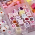 thumbnail image 4 of Kit para hacer pulseras de cuentas con letras de colores mezclados Flor de estrella de pez Cuenta Abanopi Cuentas de bricolaje, 4 of 7