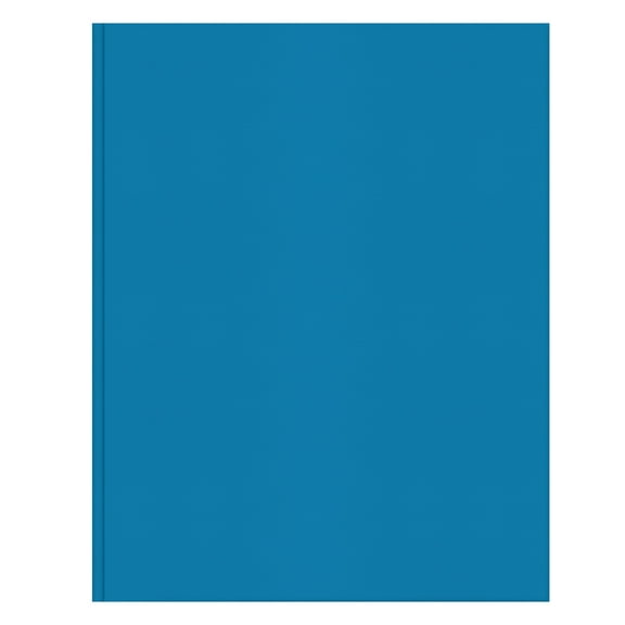 OfficeMax® Brand 2-Pocket Folders with Fasteners, Light Blue, Pack Of 25