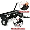 thumbnail image 3 of RVNI 40" Heavy Duty Lawn Aerator with Universal Hitch for Lawn & Garden, 3 of 5