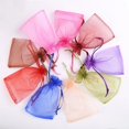 thumbnail image 3 of Bolsas de Organza dibujables Multicolor, decoración de boda, joyería, dulces, regalo de Navidad, venta al por mayor, 10/50 unidades, 3 of 4