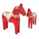 thumbnail image 4 of Caballo De Dala Sueco De Madera, 1 Par De Estatuas De Caballo De Dala Sueco Ingenioso Tallado Fino Hecho A Mano Para Decoración, 4 of 8