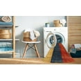 thumbnail image 2 of Ahgly Company Machine Washable Indoor Rectangle Contemporary Fire Brick Red Area Rugs, 8' x 10', 2 of 7
