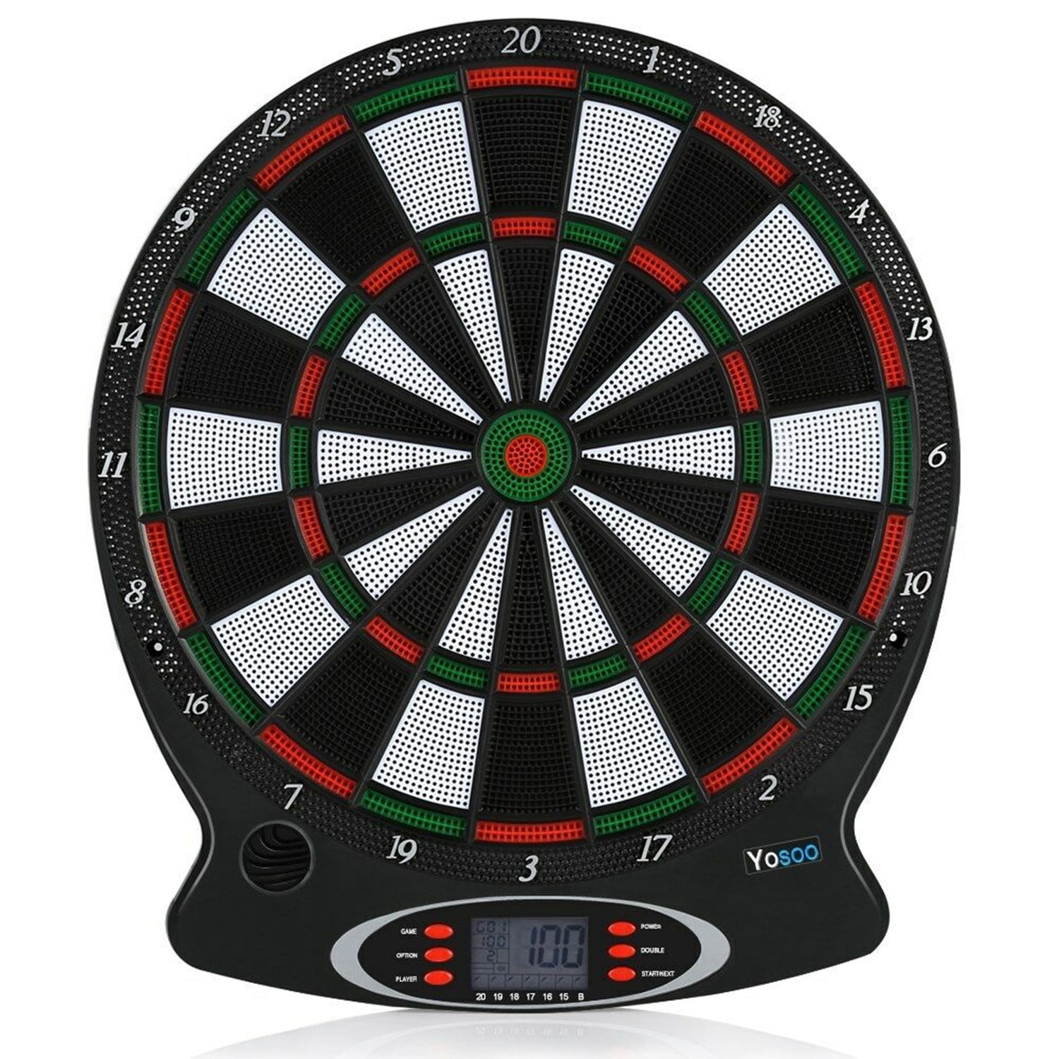 New Plohee Electronic Dart Board Set Target Game Room LED Display with 6 Darts 