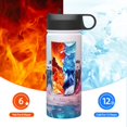 thumbnail image 6 of Honeii Vintage Camera Splash Art Print 18 oz Insulated Water Bottle with Straw Lid, Stainless Steel Sports Water Bottles, Double Walled Vacuum, Leak Proof, 6 of 8