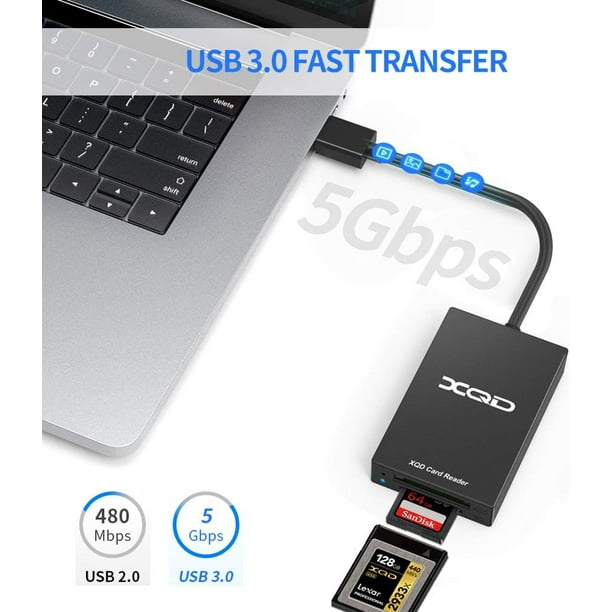 Sonovision - Lecteur Lexar XQD 2.0 USB 3.0: pour un transfert