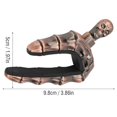thumbnail image 3 of Adjustable Skull Capo for Acoustic Guitar, Ukulele, Bronze, 3 of 3