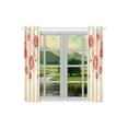 thumbnail image 3 of Mkhert Girl With Floral Blackout Window Curtain Kitchen Curtain 26X39 Inch, 2 Panels, 3 of 3