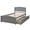 Gray:1#, variant on Twin Size Platform Bed with 2 Stoarge Drawers, No Box Spring Needed, Twin Size Bed Frame with Headboard and Footboard (Gray)