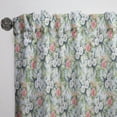 thumbnail image 3 of Designart 'Flowers With Green Leaves X' Floral Curtain Panel, 3 of 5