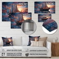 thumbnail image 4 of Designart "Waters Boat Magical I" Transportation Metal Art Print, 4 of 5
