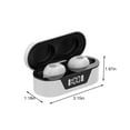 thumbnail image 3 of Oggfader Wireless Earbuds New Bluetooth 5.2 Mini T31 Bluetooth Headset Charge Display Touch control S Connected Hifi Stereo Sound Wireless Headset IP5 Super Long Standby White, 3 of 7