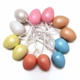 thumbnail image 2 of Eespoir 12Pcs Easter Egg Hanging Decoration, 1.6 In Easter Eggs Hanging Ornaments, Easter Decorations Eggs Tree Ornaments for Party Birthday Home Garden Decor, 2 of 6