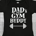 thumbnail image 4 of Inktastic Daddy Gym Buddy Workout Fitness Boys or Girls Baby Bodysuit, 4 of 5