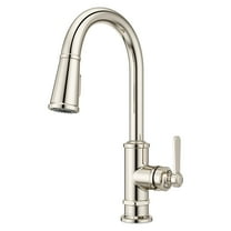 Open Box Pfister Gt529-Td Port Haven 1.8 GPM Single Hole Pull Down Kitchen Faucet - Nickel
