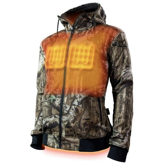 Shadow Men's Heated Hunting Hoodie - Available in Mossy Oak® and Real Tree® by Gobi Heat