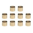 thumbnail image 4 of LOVIVER 10 Pieces Billiard Cue Ferrules Copper Cue Ferrules Copper Pool Cue Ferrules thread, 4 of 8
