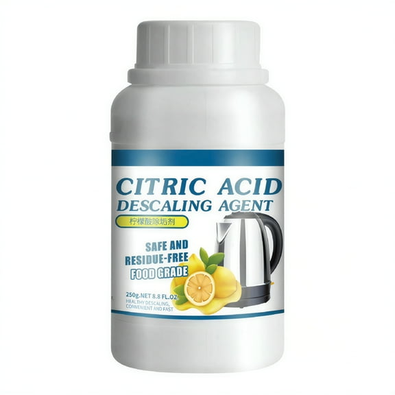 BANIRO 2026 New Distiller Descaler Citric Acid Cleaner 0.6 Lb Bulk Citric Acid Powder for Cleaning Water Distillers,Pure Citrus Acid Crystals Universal Residue Descaling Portable Distiller,Kettle