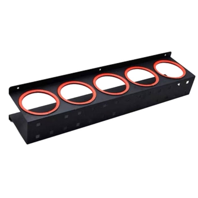 Herramientas de limpieza automática, Estante de almacenamiento de botellas de spray, Botella de garaje, Material abrasivo colgante de 5 orificios,