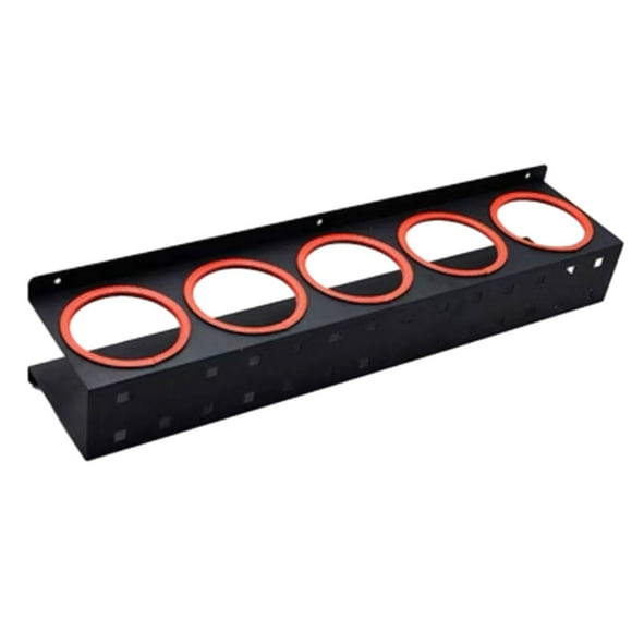 Estante De Almacenamiento De Botellas De Spray, Herramienta De Lavado De Autos, Resistente Al Desgaste, Soporte De Almacenamiento De 5 Orificios Sunnimix Estante de almacenamiento de botellas de spray