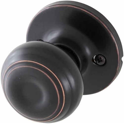 Honeywell Classic Dummy Door Knob, Oil Rubbed Bronze