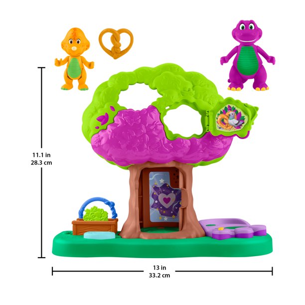 【☆S☆】Barney3点セット Barney' Treehouse Playset | Character figures for ecommerce