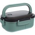 thumbnail image 3 of Leakproof Lunch Box Divided Food Storage Box Office Meal Storage Container, 3 of 3