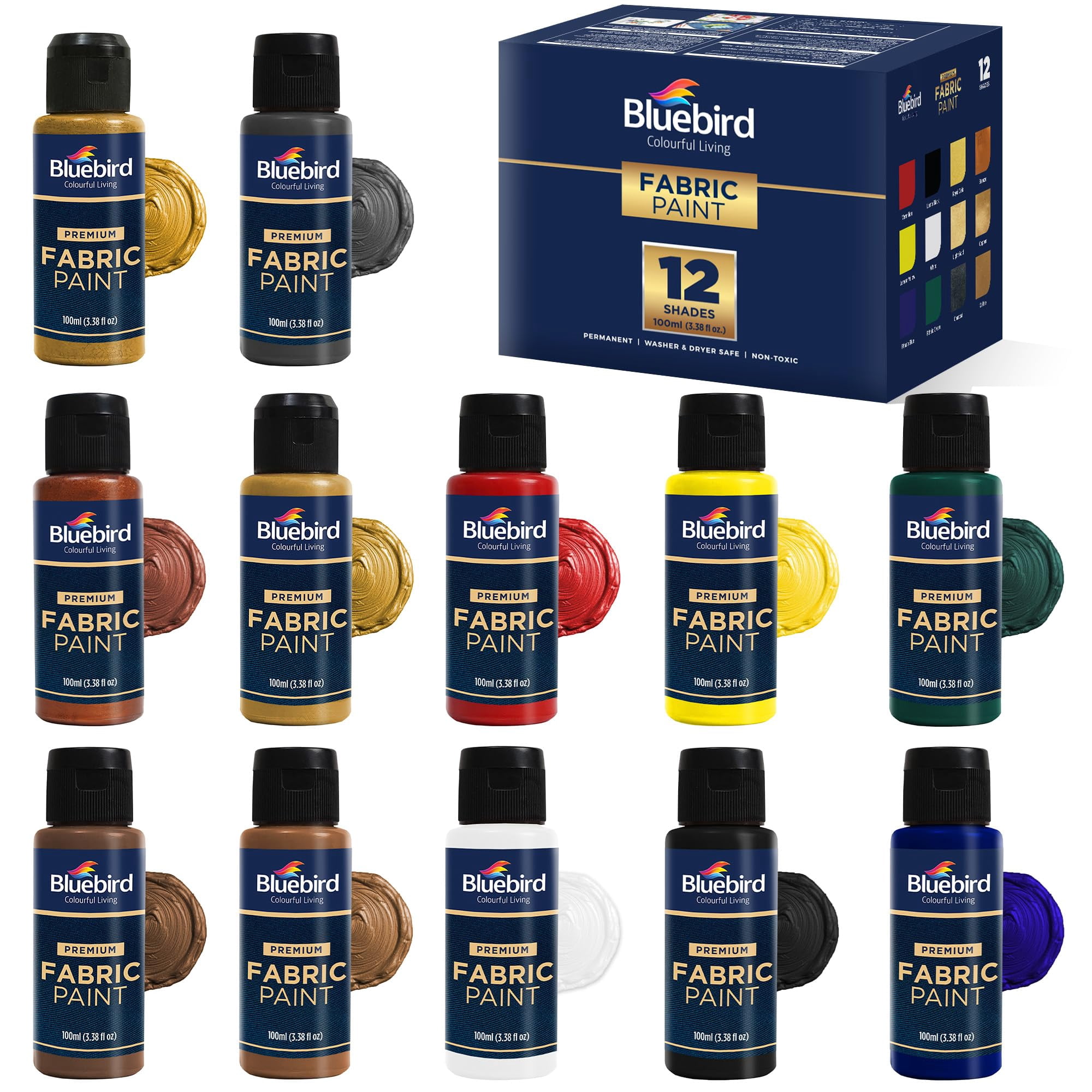 Scribbles 3D Fabric Paint – Glitzernde Textilfarbe Zum Gestalten Von Stoff, Holz, Glas & Mehr