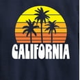 thumbnail image 3 of Instant Message - California Retro Sunset - Toddler & Youth Crewneck Fleece Sweatshirt, 3 of 6