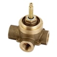 thumbnail image 1 of Kingston Brass KS3031V Three-Way Tub & Shower Diverter Valve, Rough, 1 of 2