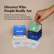 BestSelf Co. Deeper Talk Deck- Icebreaker Deeper Talk Card Game