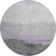 thumbnail image 2 of Addison Rugs Mayfield Premium Machine Washable Transitional Modern Purple Round Rug, 8' x 8', 2 of 6