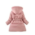 thumbnail image 3 of Kids Toddler Winter Coat,Kids Puffer Jacket with Pocket Zip up Hooded Coat Windproof Warm Child Puffer Jacket Grils Winter Coats Size 5-6 Years, 3 of 3
