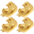 thumbnail image 6 of Hemoton 2 Pairs Mandarin Figures Mandarin Duck Ornaments Lovers 5.00X3.00X3.00CM Golden, 6 of 8