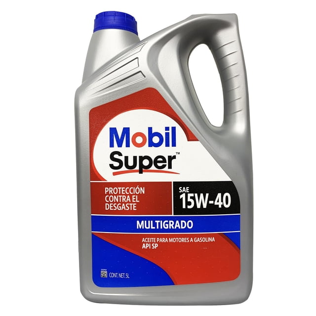 Aceite de motor 15w40 Mobil Super Multigrado 5 litros