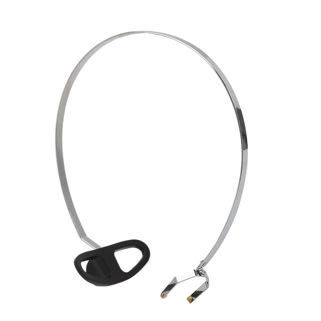 Diadema para auriculares de conducción ósea de 2 y 3 pines, de acero inoxidable, para audiómetros.