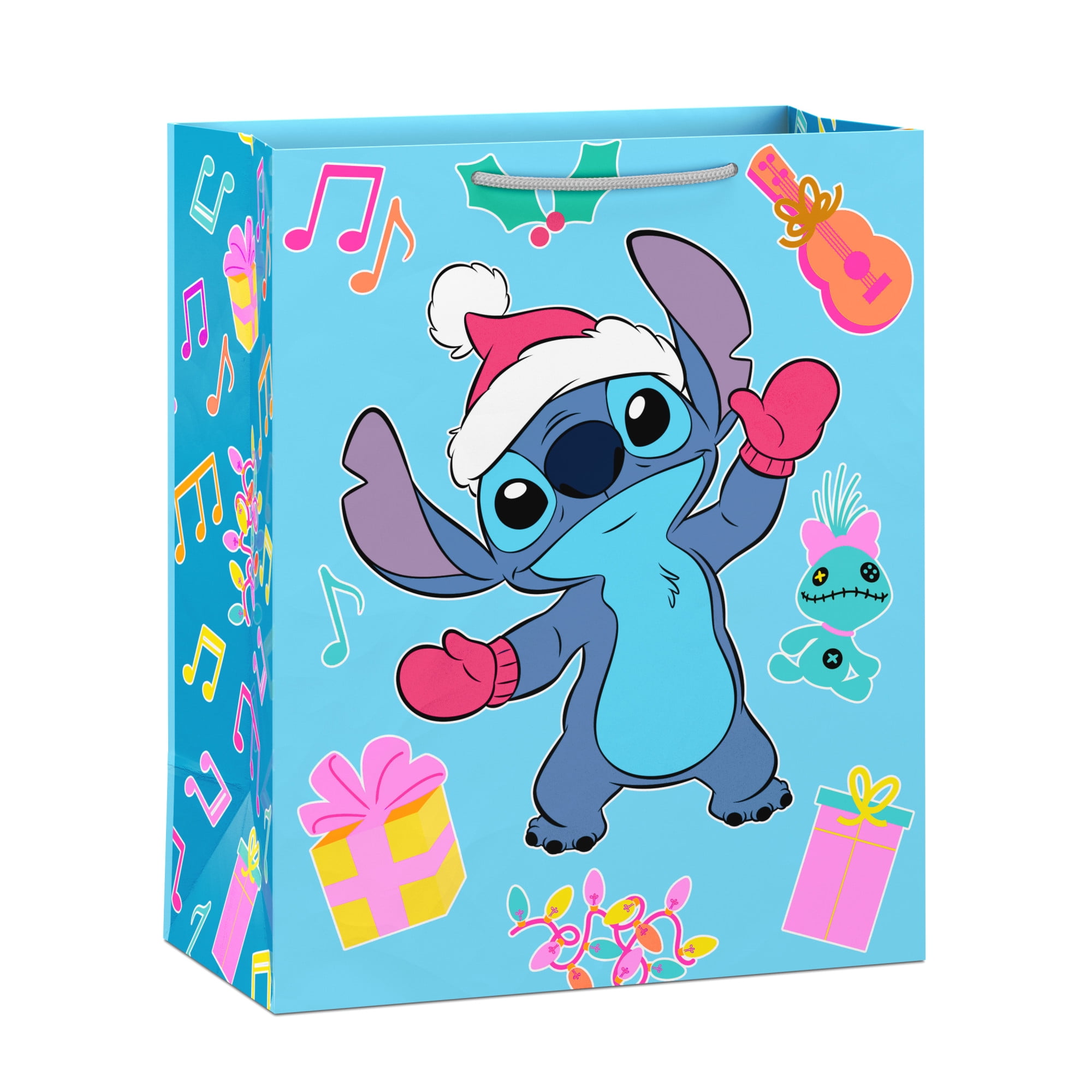 Large Stitch Bag, Disney Stitch Holiday Gift Bag