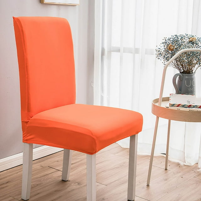 Dining Chair Slipcovers Armless,Chair Covers for Dining Room,Stretch Chair Slipcovers for Decorative,Seat Protector Armless Removable Washable Elastic Dinner Universal Solid Chair Slip Covers