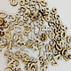 thumbnail image 4 of 400 Piezas 1,5 Cm Letras Y Números de Madera Artesanía Alfabeto Decoración de, 4 of 9