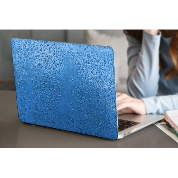 KSK KAISHEK Hard Case Cover Compatible Old Version MacBook Air 13" with Not Retina Display No USB-C + Black Keyboard Cover Model: A1369 & A1466( Blue series A 0020)