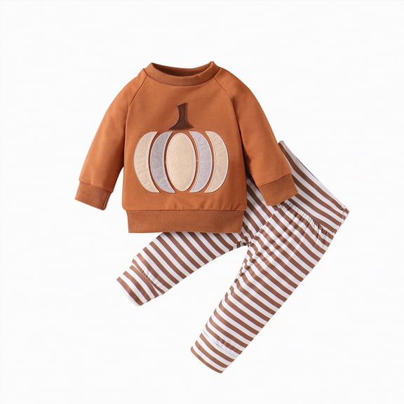 Back to School Clothes For Boys Little Autumn Winter Long Sleeve 3M 6M 12M 18M 2PCS